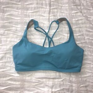 blue lululemon sports bra
